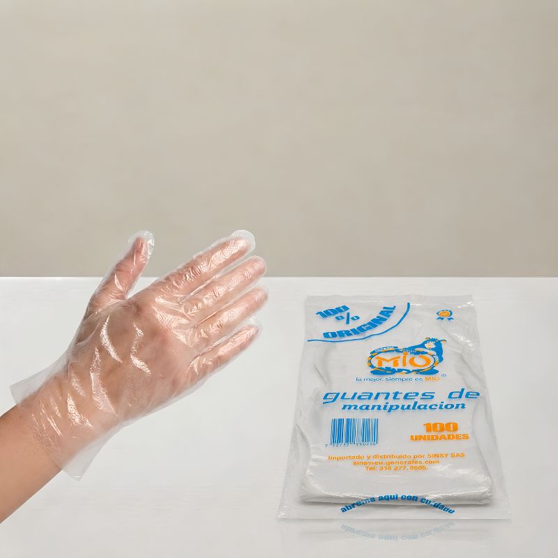 GUANTES MANIPULACION DE ALTA MIO X 100