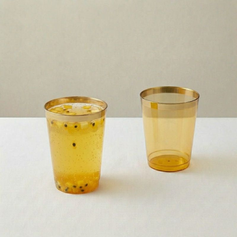 VASO GOLDEN 10 OZ X 8